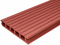 Доска из ДПК бесшовная 145x25х6000 мм holzhof двухсторонняя