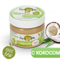 Паста с кокосом (RAW) на основе сырого арахиса Паста с кокосом (RAW) на основе сырого арахиса
