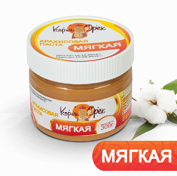 Мягкая арахисовая паста Мягкая арахисовая паста